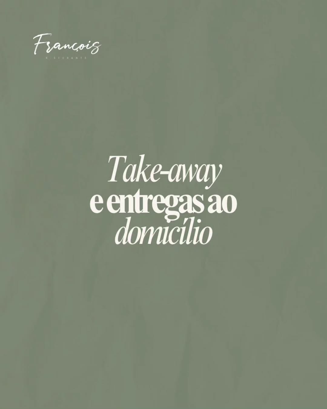 Ementa take-away — capa