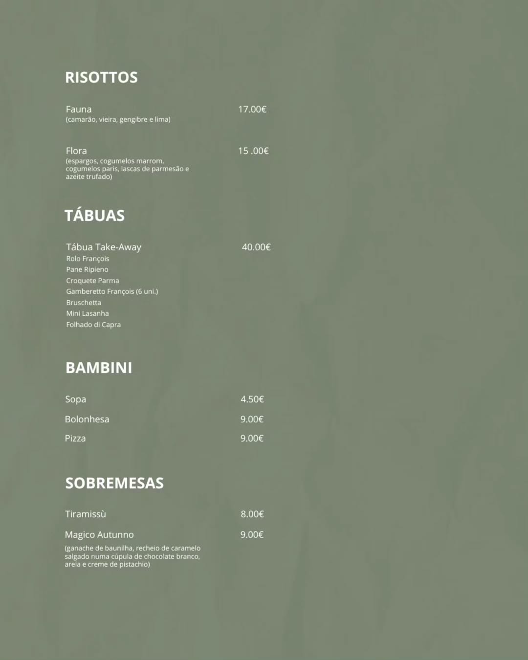 Ementa take-away — página 4